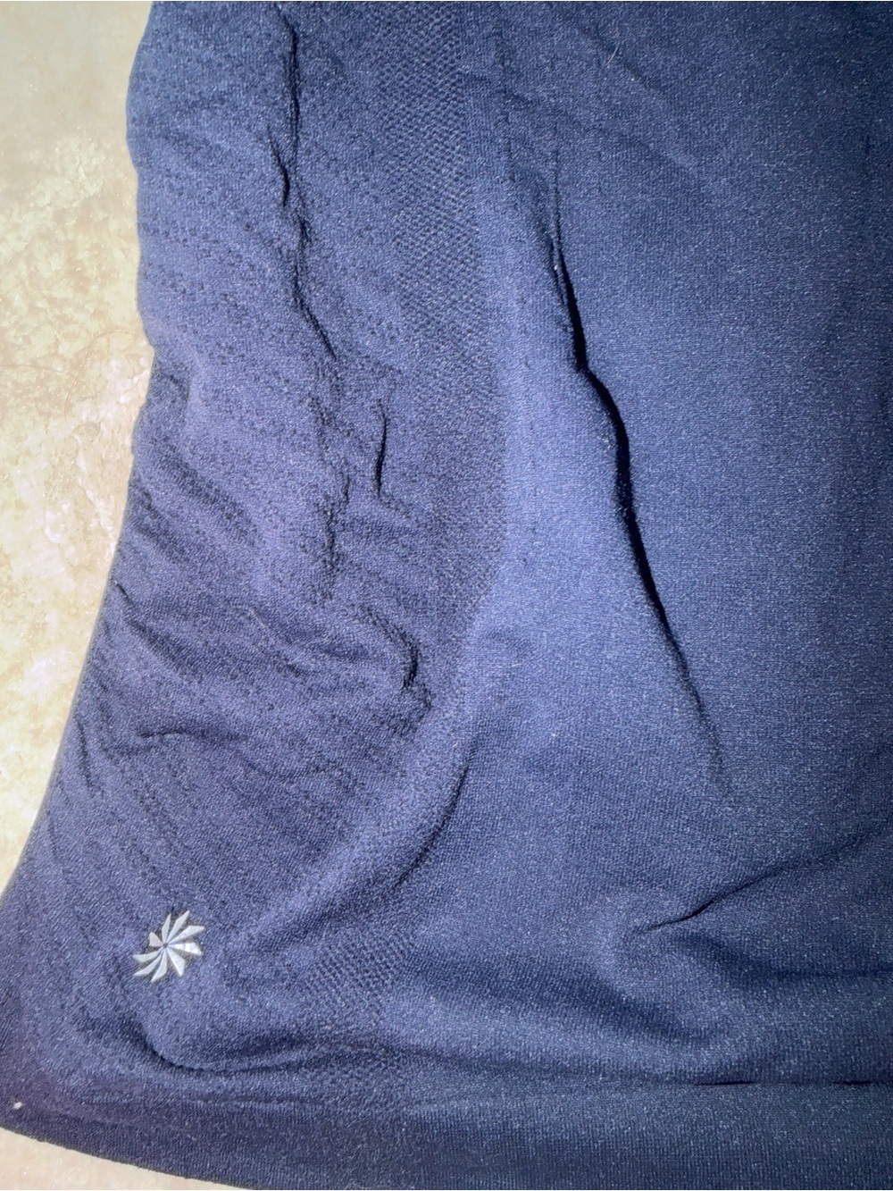 Athleta Navy Racerback Tank Top - Picture 4 of 4